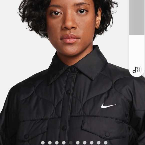NIKE WOMEN SPORTWEAR ESSENTIAL QUILT JACKET - Picture 4 of 10